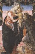 Madonna and CHild with an Angel Sandro Botticelli